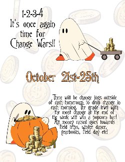 Change Wars flyer